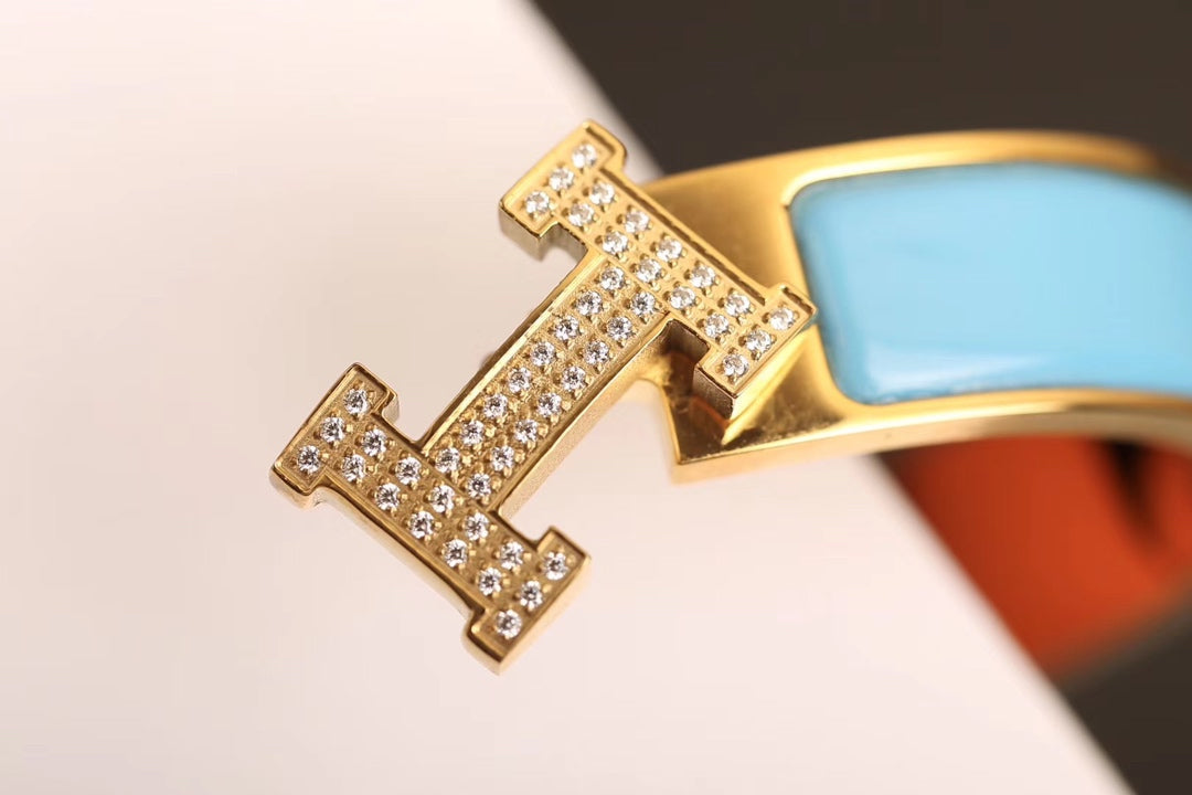 [Royal Top]H CLOUD BLUE BRACELET GOLD DIAMOND