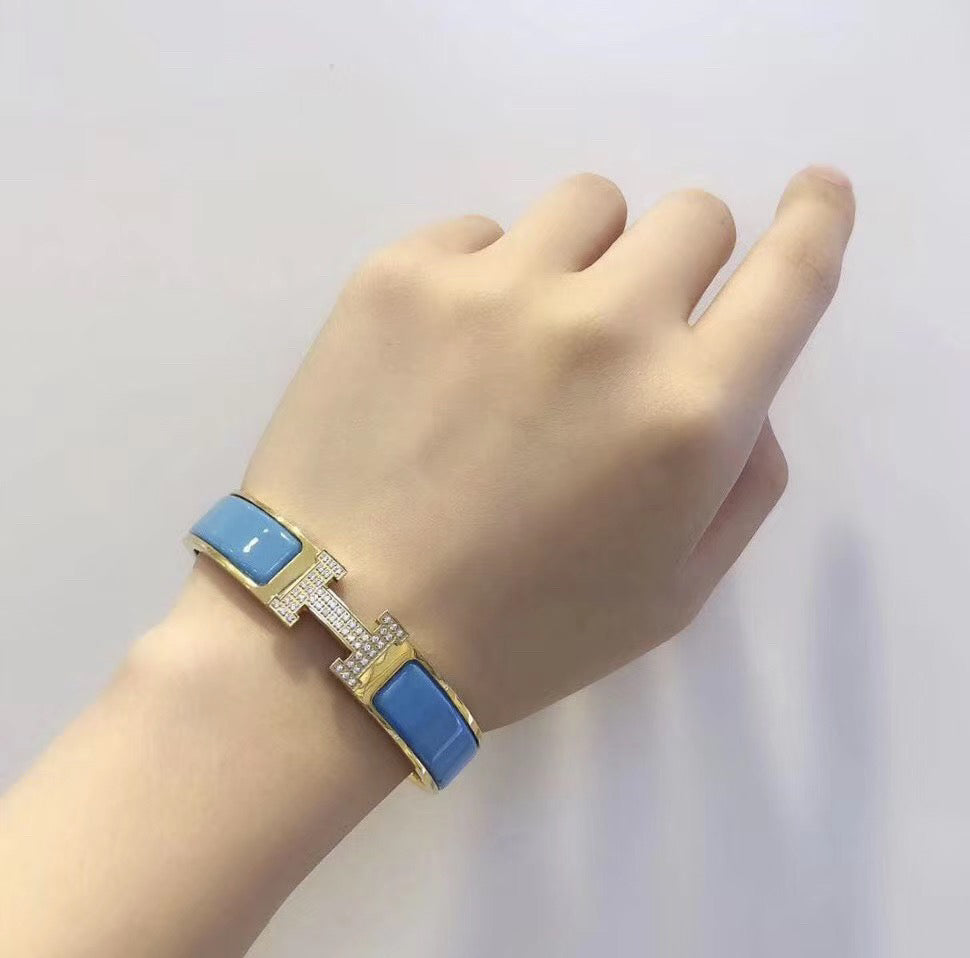[Royal Top]H CLOUD BLUE BRACELET GOLD DIAMOND