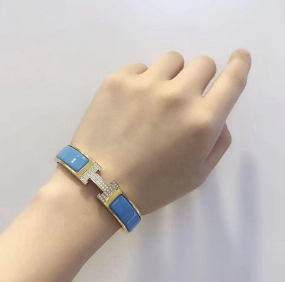 [Royal Top]H CLOUD BLUE BRACELET GOLD DIAMOND