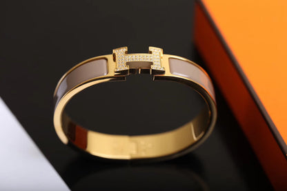 [Royal Top]H BRACELET GOLD DIAMOND