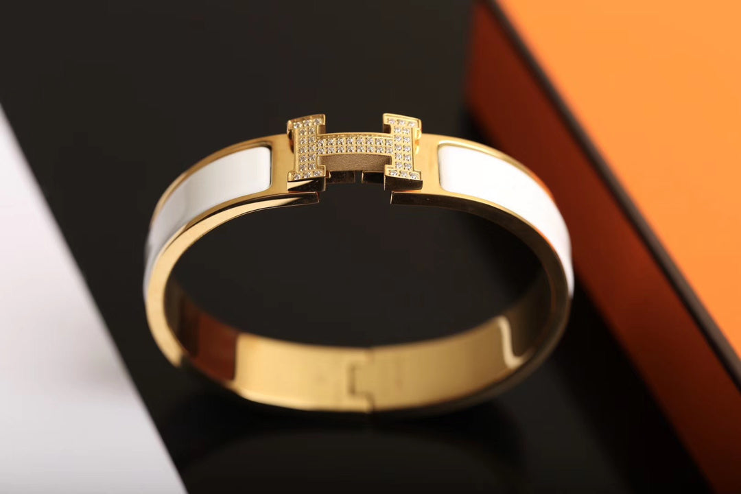 [Royal Top]H BRACELET GOLD DIAMOND