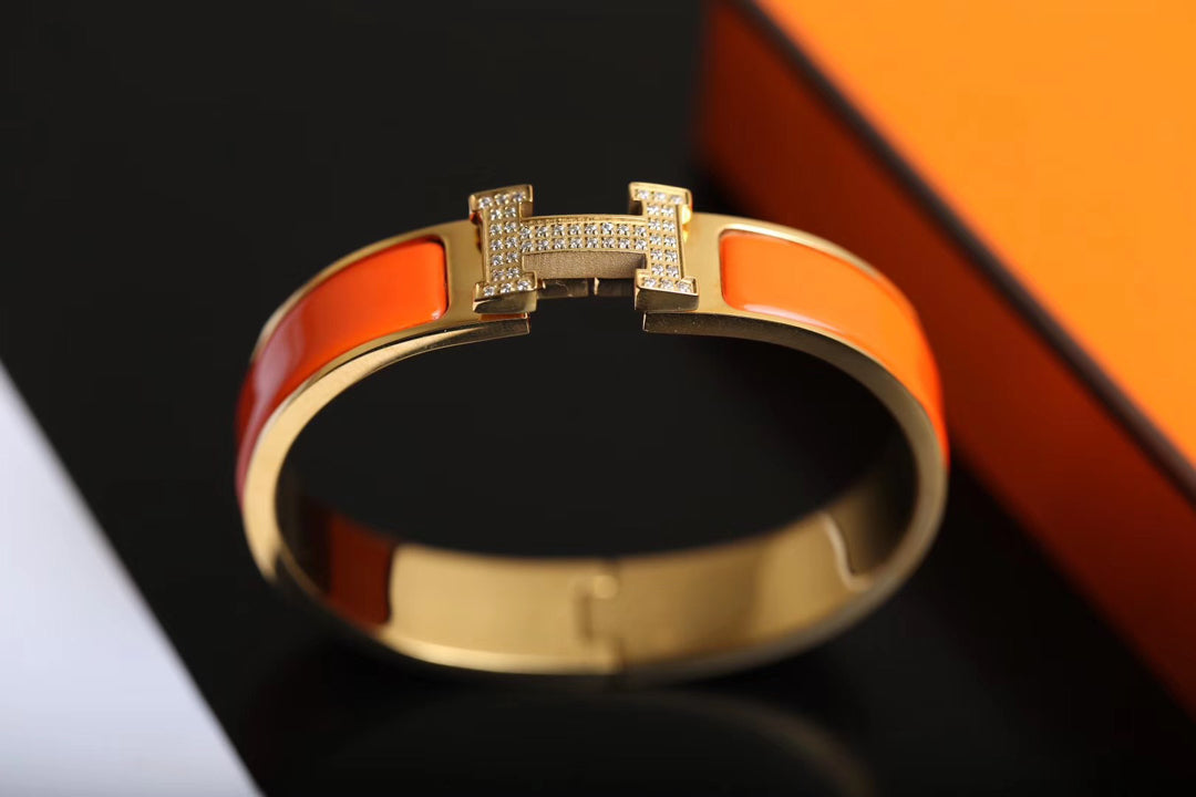 [Royal Top]H BRACELET GOLD DIAMOND