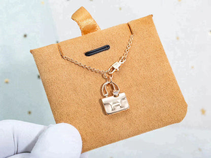[Royal Top]AMULETTE PEDANT ROSE GOLD NECKLACE
