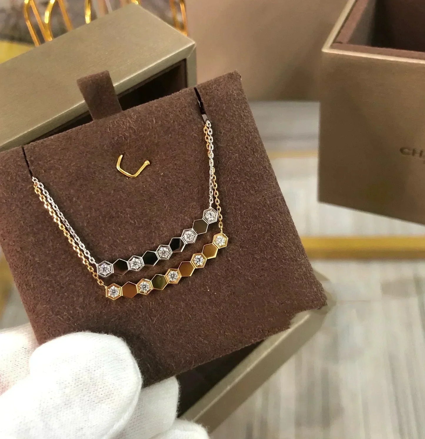 [Royal Top]BEE LOVE NECKLACE DIAMOND