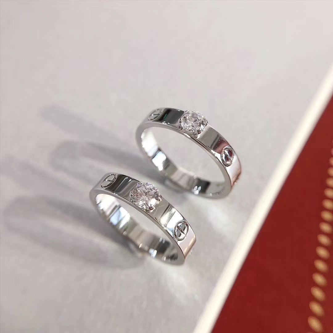 [Royal Top]LOVE RING 3.6MM 1 BIG DIAMOND
