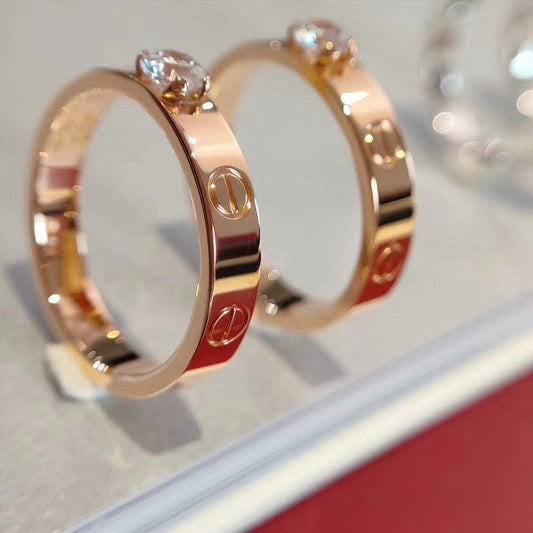 [Royal Top]LOVE RING 3.6MM 1 BIG DIAMOND