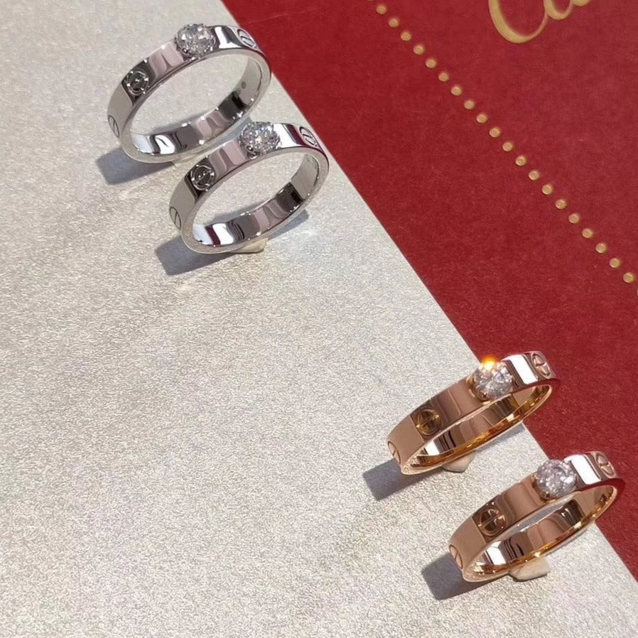 [Royal Top]LOVE RING 3.6MM 1 BIG DIAMOND