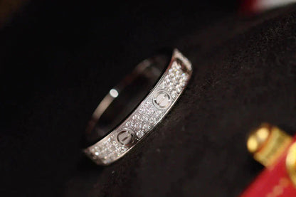 [Royal Top]LOVE RING 3.6MM DIAMOND PAVED