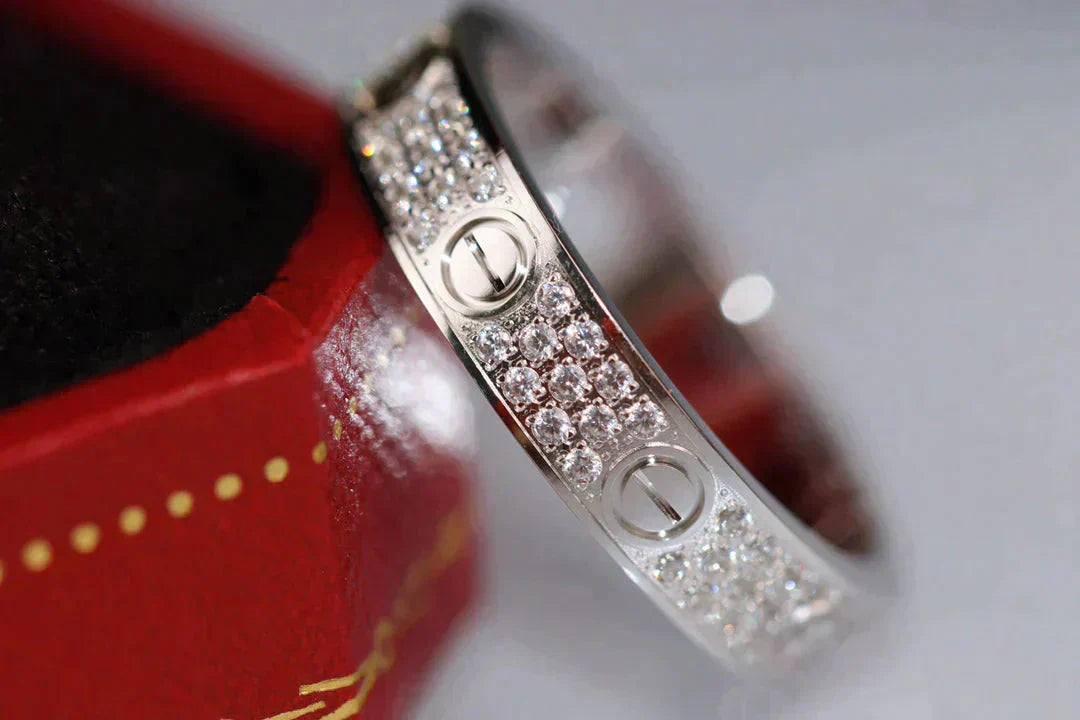 [Royal Top]LOVE RING 3.6MM DIAMOND PAVED