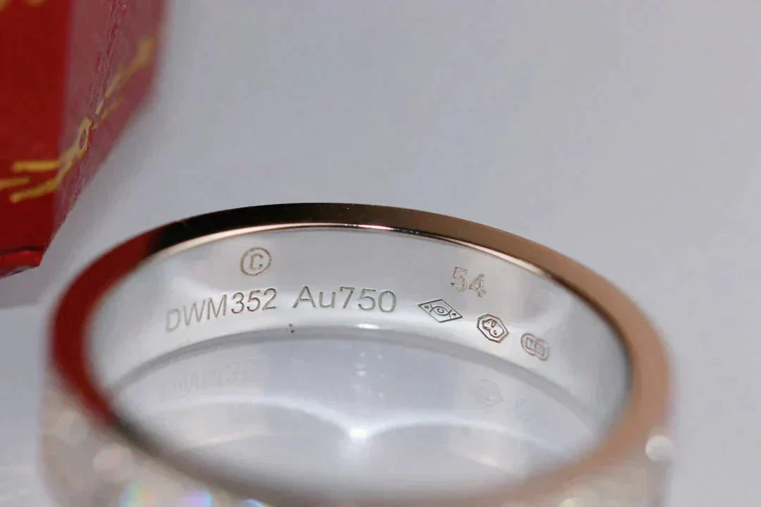 [Royal Top]LOVE RING 3.6MM DIAMOND PAVED