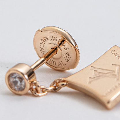 [Royal Top]STAR DIAMONDS EARRINGS GOLD