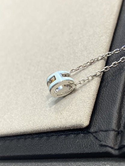 [Royal Top]POP H LIGHT BLUE NECKLACE