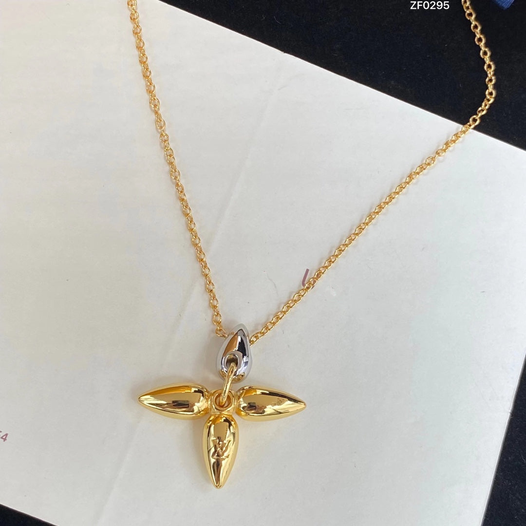 [Royal Top]LOUISETTE PEDANT GOLD NECKLACE