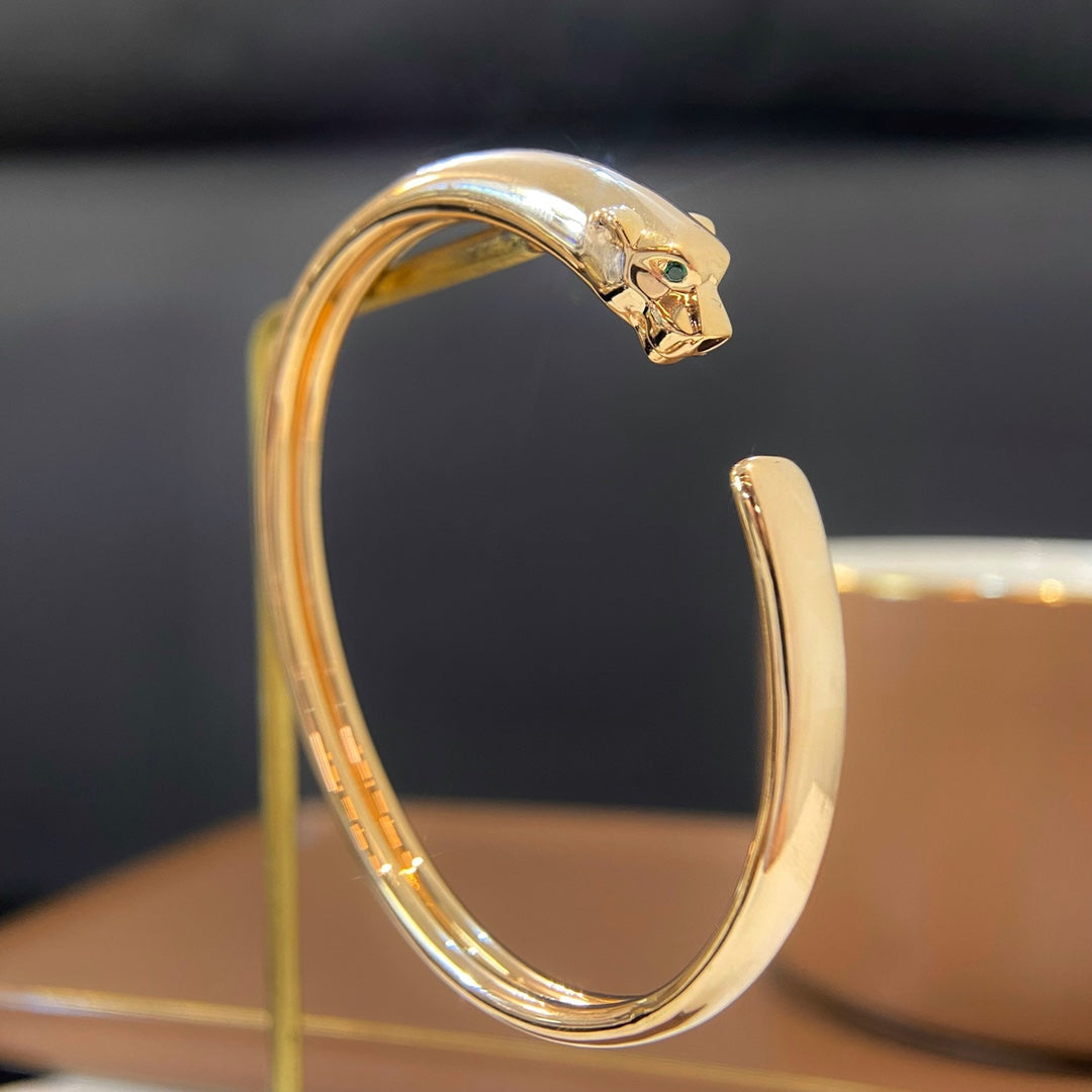 [Royal Top]PANTHERE GOLD OPEN BRACELET