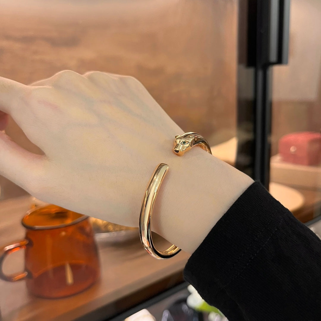 [Royal Top]PANTHERE GOLD OPEN BRACELET