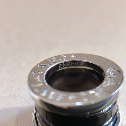 [Royal Top]ZERO 1 BLACK CERAMIC SILVER NECKLACE