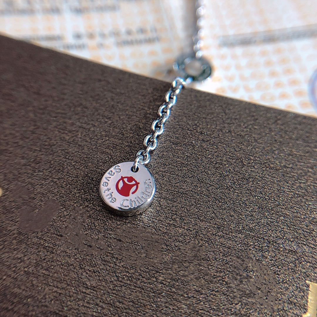 [Royal Top]ZERO 1 BLACK CERAMIC SILVER NECKLACE