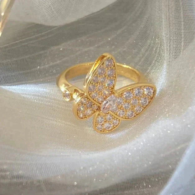 [Royal Top]BUTTERFLY DIAMOND RING