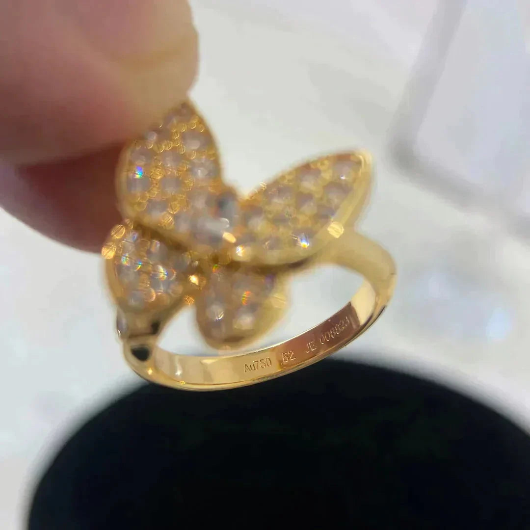 [Royal Top]BUTTERFLY DIAMOND RING
