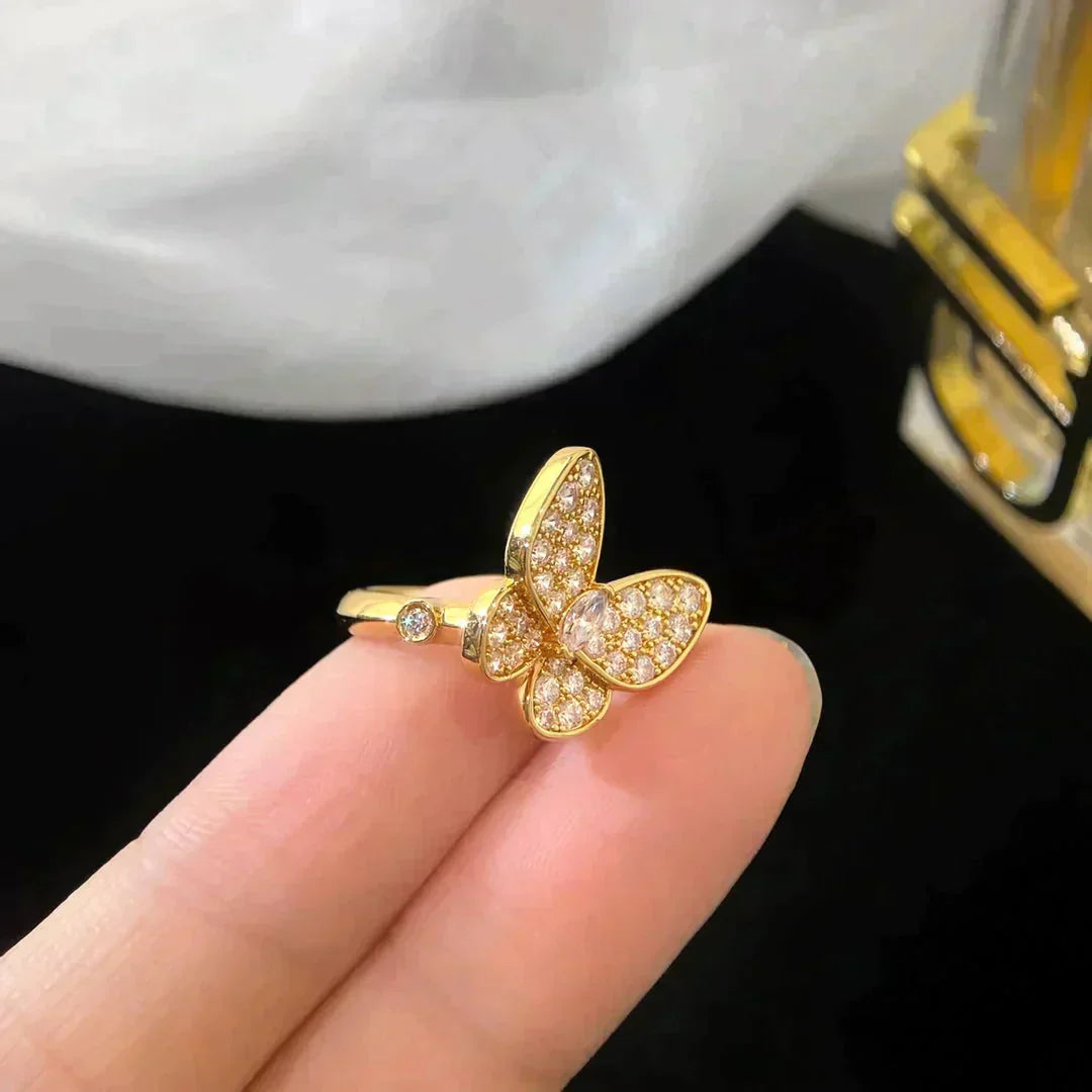 [Royal Top]BUTTERFLY DIAMOND RING