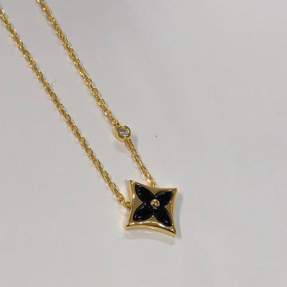 [Royal Top]STAR BLACK MOP NECKLACE