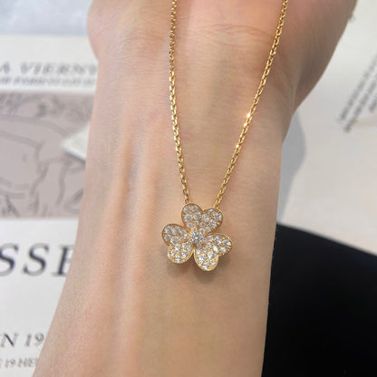 [Royal Top]FLOWER DIAMOND NECKLACE