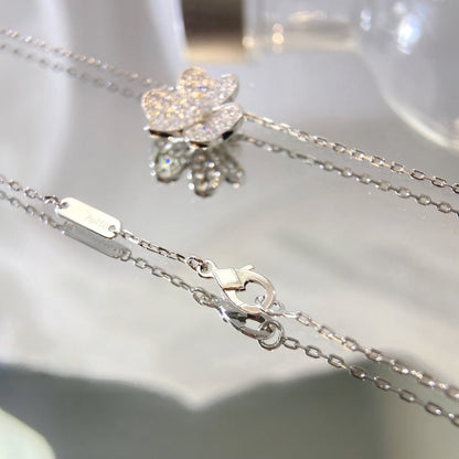 [Royal Top]FLOWER DIAMOND NECKLACE