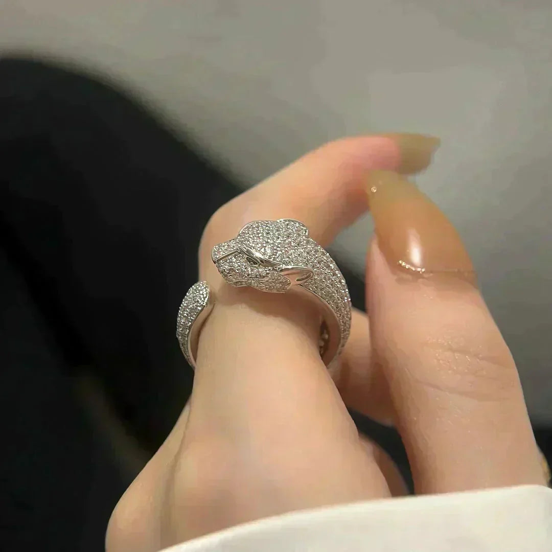 [Royal Top]PANTHERE 5.5MM ALL DIAMOND RING