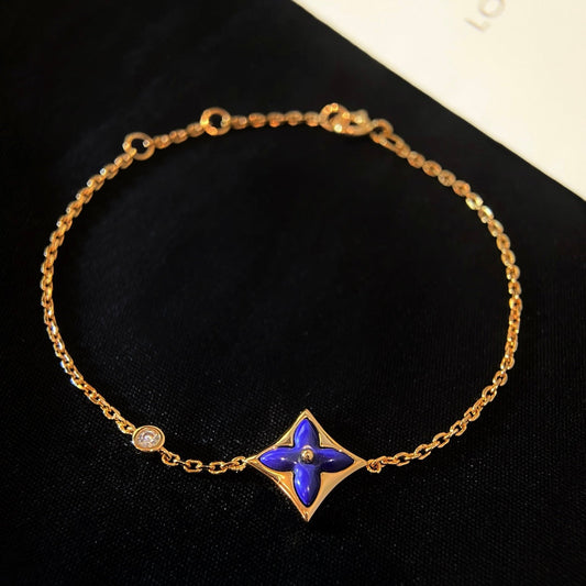 [Royal Top]COLOR STAR PINK GOLD DIAMOND BRACELET