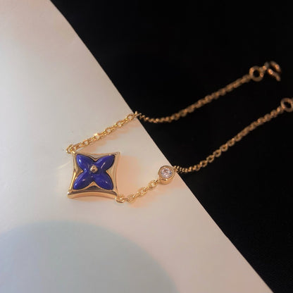 [Royal Top]COLOR STAR PINK GOLD DIAMOND BRACELET