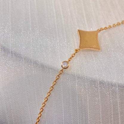 [Royal Top]COLOR STAR PINK GOLD DIAMOND BRACELET