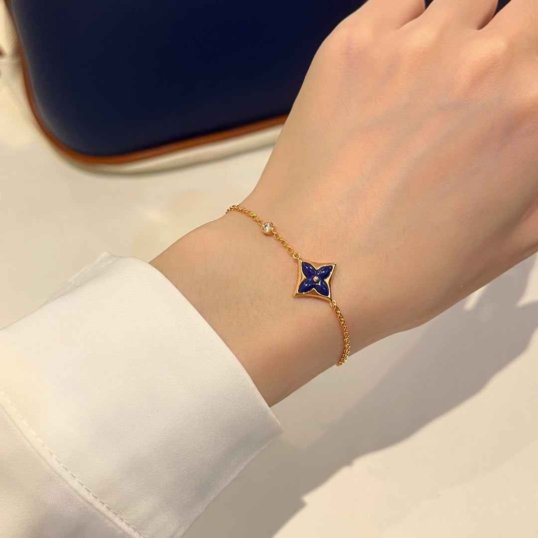 [Royal Top]COLOR STAR PINK GOLD DIAMOND BRACELET