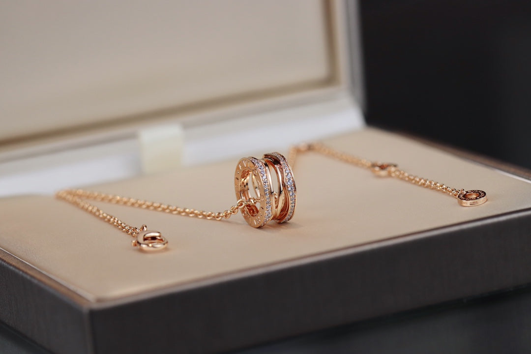 [Royal Top]ZERO 1 PINK GOLD NECKLACE
