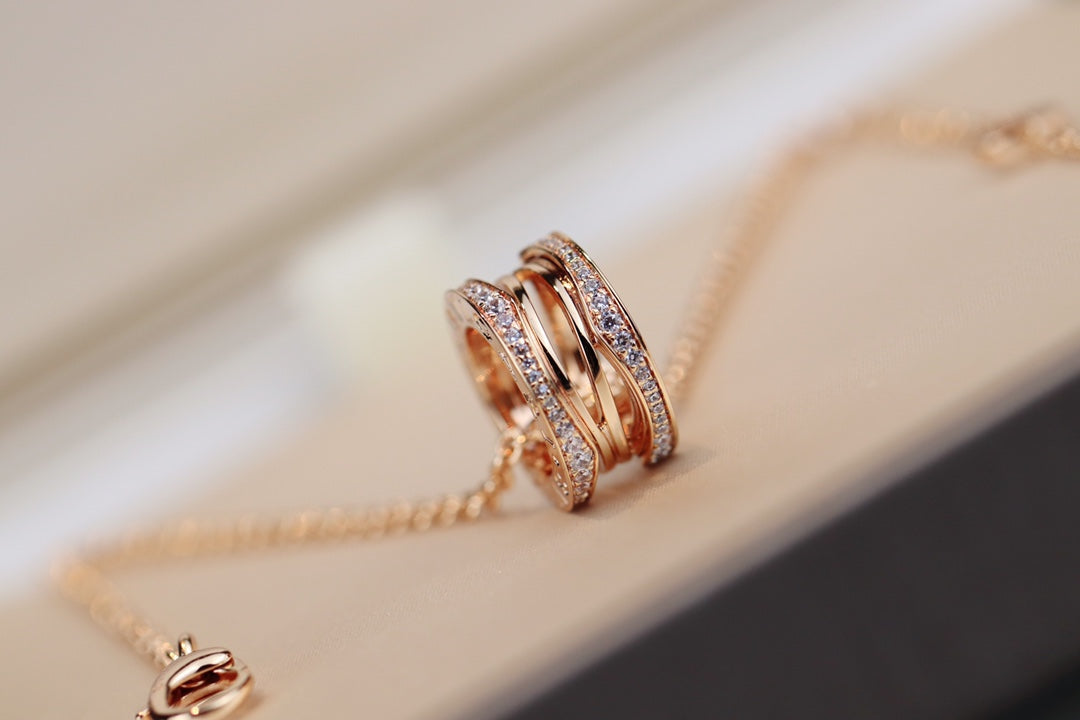 [Royal Top]ZERO 1 PINK GOLD NECKLACE