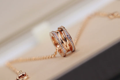 [Royal Top]ZERO 1 PINK GOLD NECKLACE
