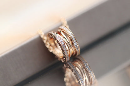 [Royal Top]ZERO 1 PINK GOLD NECKLACE