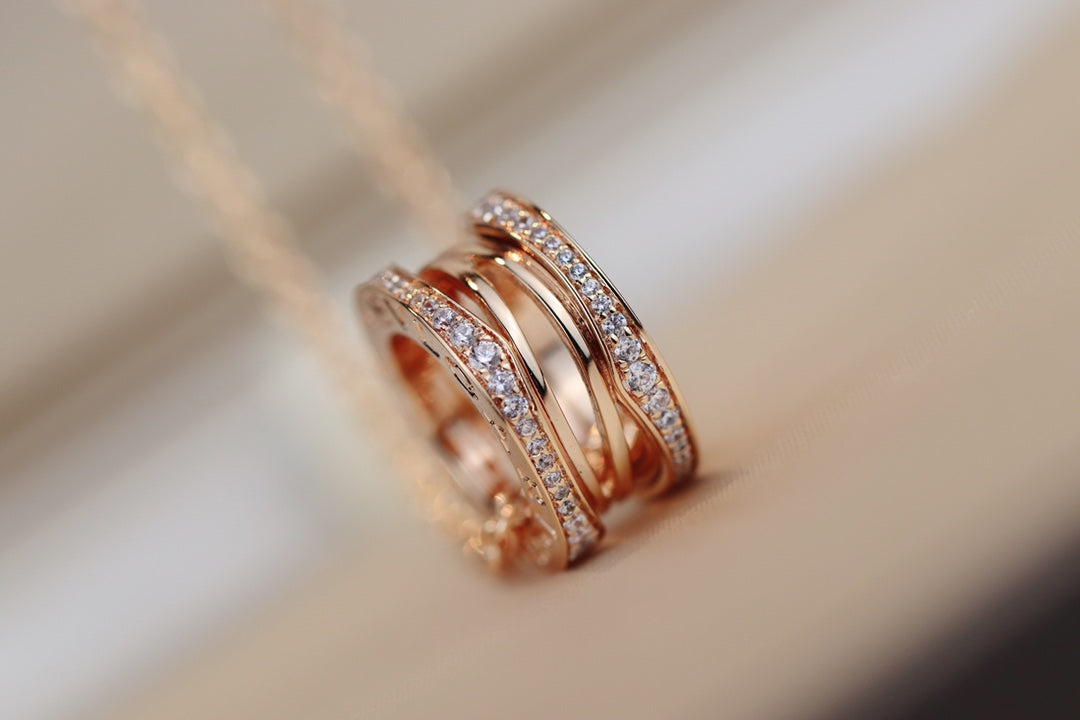 [Royal Top]ZERO 1 PINK GOLD NECKLACE