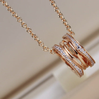 [Royal Top]ZERO 1 PINK GOLD NECKLACE