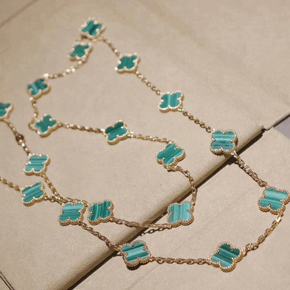 [Royal Top]CLOVER 20 MOTIFS MALACHITE GOLD