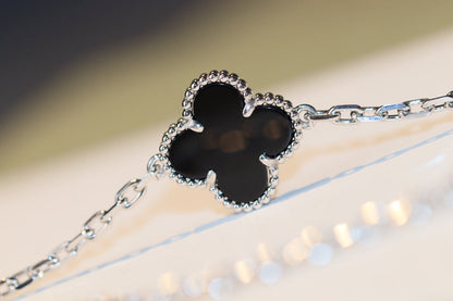 [Royal Top]CLOVER 20 MOTIFS ONYX DIAMOND SILVER