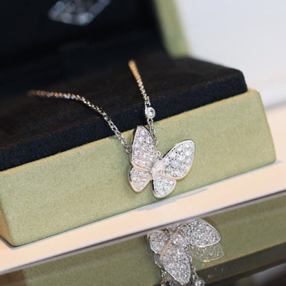 [Royal Top]BUTTERFLY DIAMOND NECKLACE