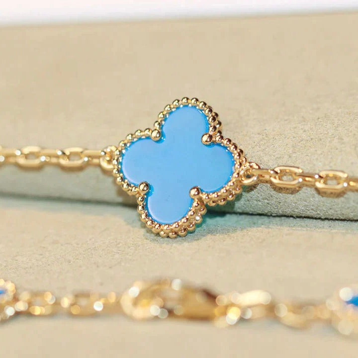 [Royal Top]CLOVER 20 MOTIFS TURQUOISE GOLD
