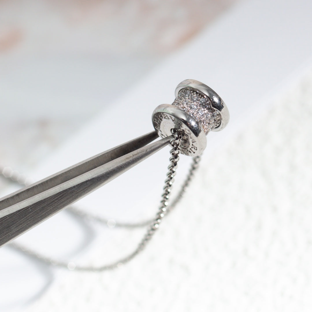 [Royal Top]ZERO 1 SILVER DIAMOND NECKLACE