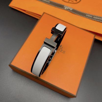 [Royal Top]H BRACELET 12MM BLACK WHITE CERAMIC