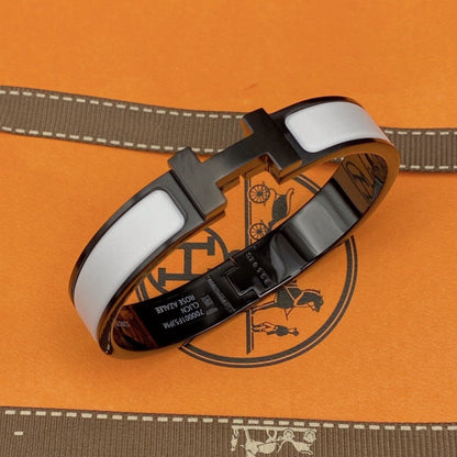 [Royal Top]H BRACELET 12MM BLACK WHITE CERAMIC