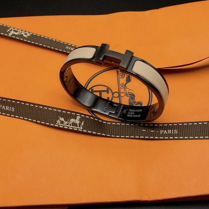 [Royal Top]H BRACELET 12MM BLACK BEIGE CERAMIC