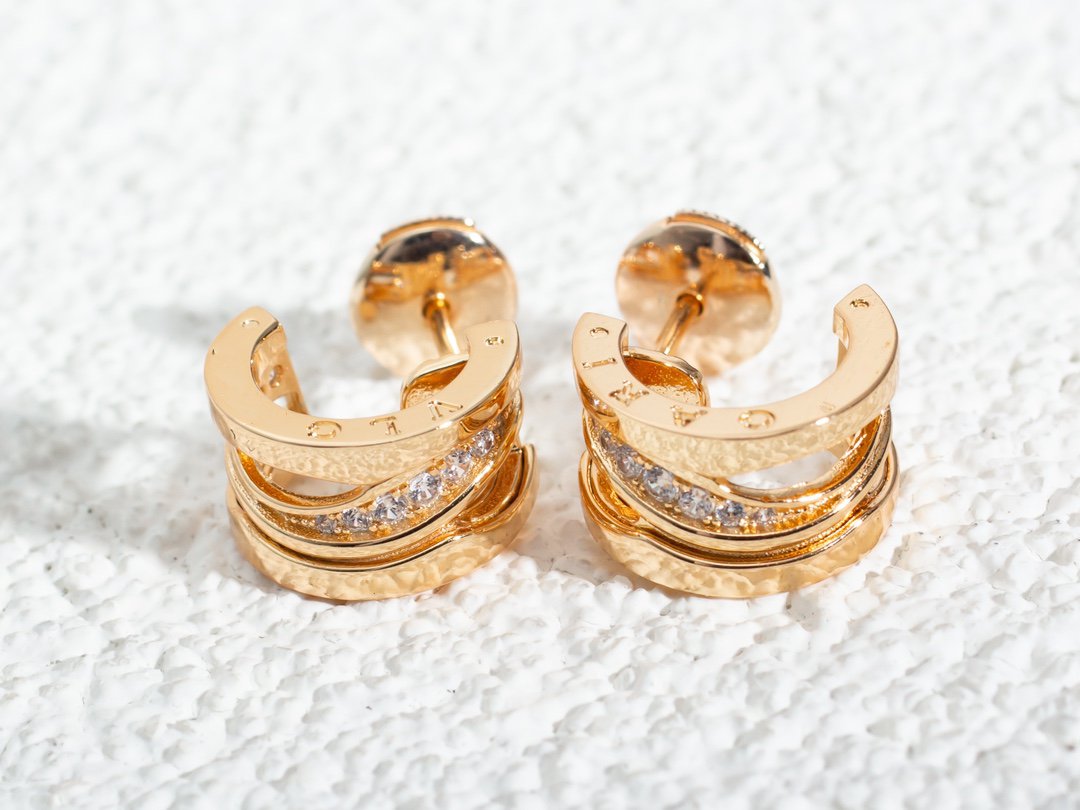 [Royal Top]ZERO 1 PINK GOLD DIAMONDS EARRINGS