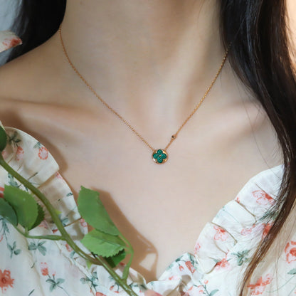 [Royal Top]SUN PEDANT PINK GOLD 1 DIAMOND NECKLACE
