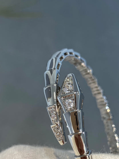 [Royal Top]SERPENTI BRACELET DIAMONDS SILVER