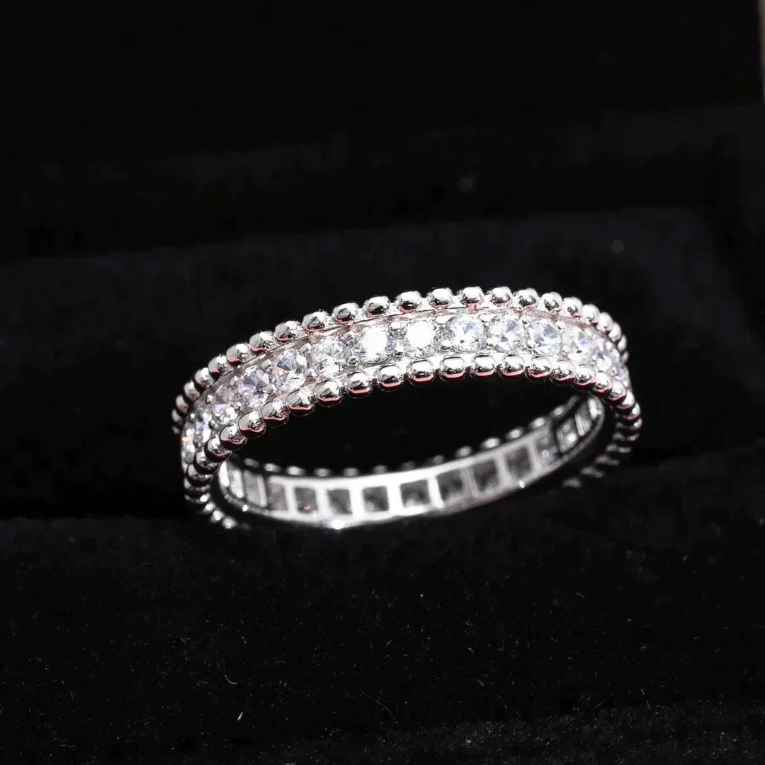 [Royal Top]PERLEE DIAMOND SILVER RING